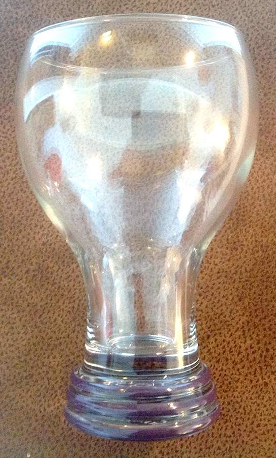 Fiesta Lilac (Intro 1993) 14 Oz Glassware Goblet by Homer Laughlin -1
