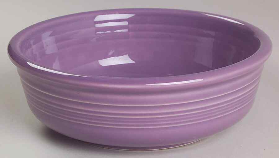 Fiesta Lilac (Intro 1993) Coupe Cereal Bowl by Homer Laughlin -1