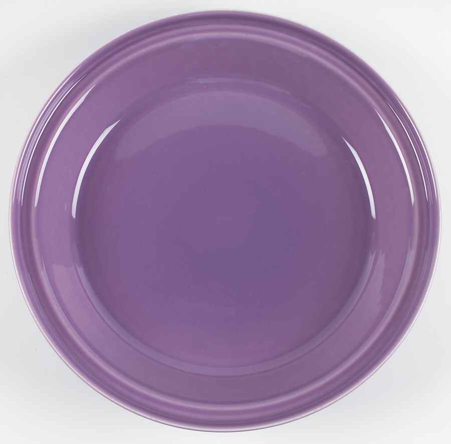 Fiesta Lilac (Intro 1993) Pie Serving Plate by Homer Laughlin -1