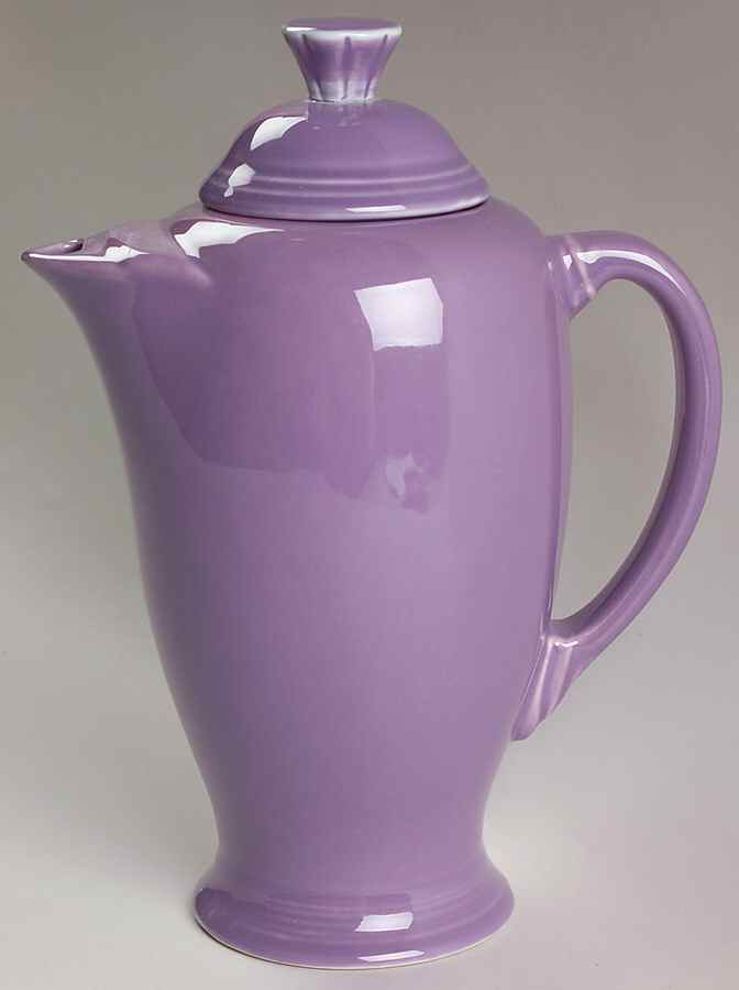 Fiesta Lilac (Intro 1993) Coffee Pot & Lid by Homer Laughlin -1