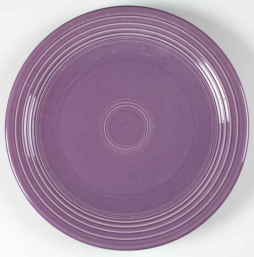 Fiesta Lilac (Intro 1993) 11" Chop Plate (Round Platter) by Homer Laughlin -1