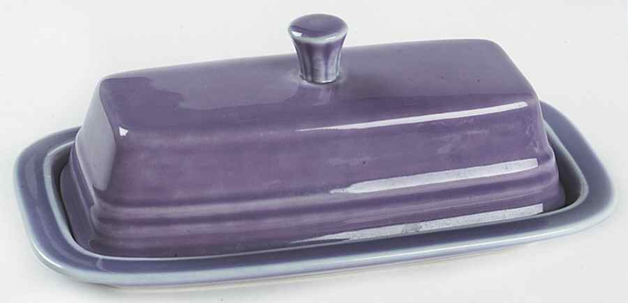 Fiesta Lilac (Intro 1993) 1/4 Lb Covered Butter by Homer Laughlin -1