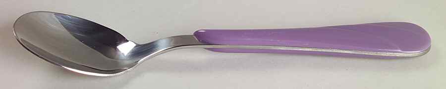Fiesta Lilac (Intro 1993) Place/Oval Soup Spoon by Homer Laughlin -1