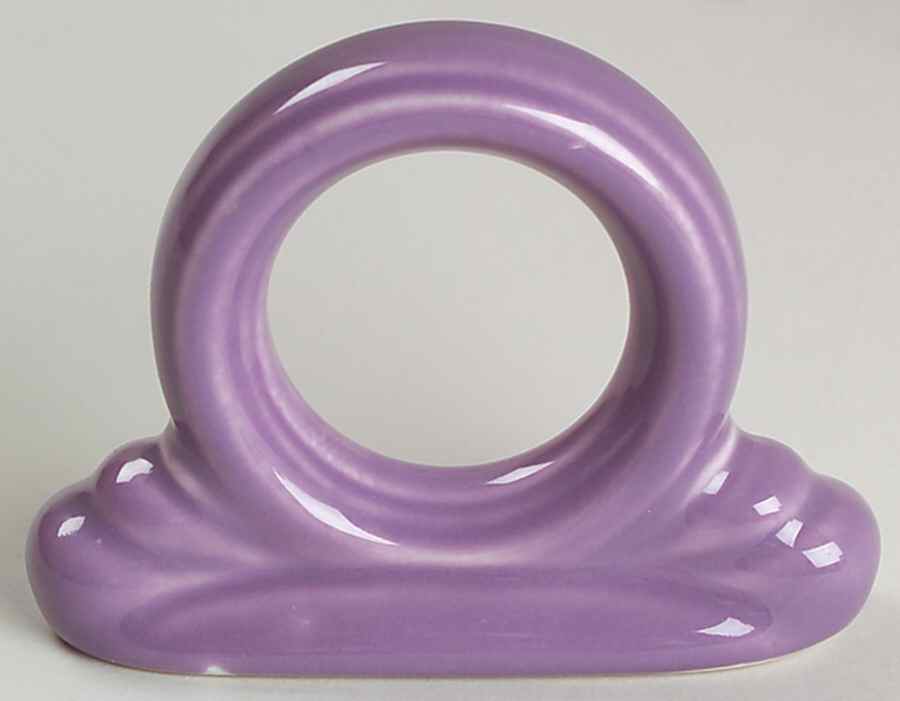 Fiesta Lilac (Intro 1993) Napkin Ring by Homer Laughlin -1