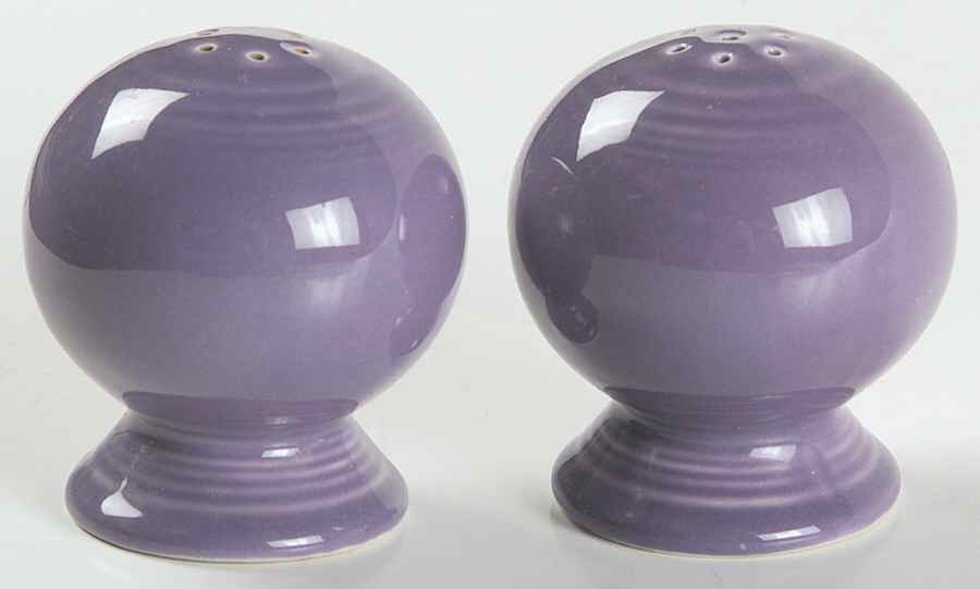 Fiesta Lilac (Intro 1993) Salt & Pepper Set by Homer Laughlin -1