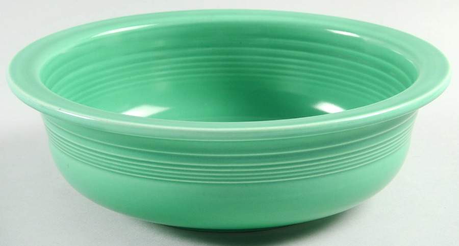 Fiesta Light Green (Older) 8" Nappy by Homer Laughlin -1