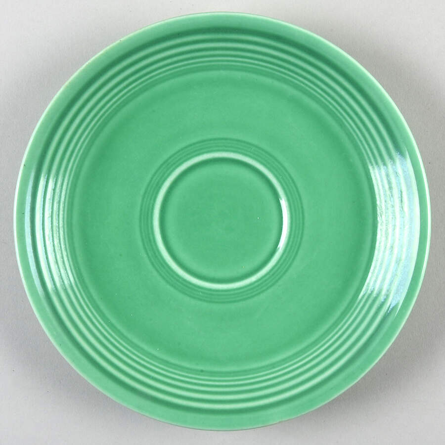 Fiesta Light Green (Older) Saucer for Footed Cup by Homer Laughlin -1
