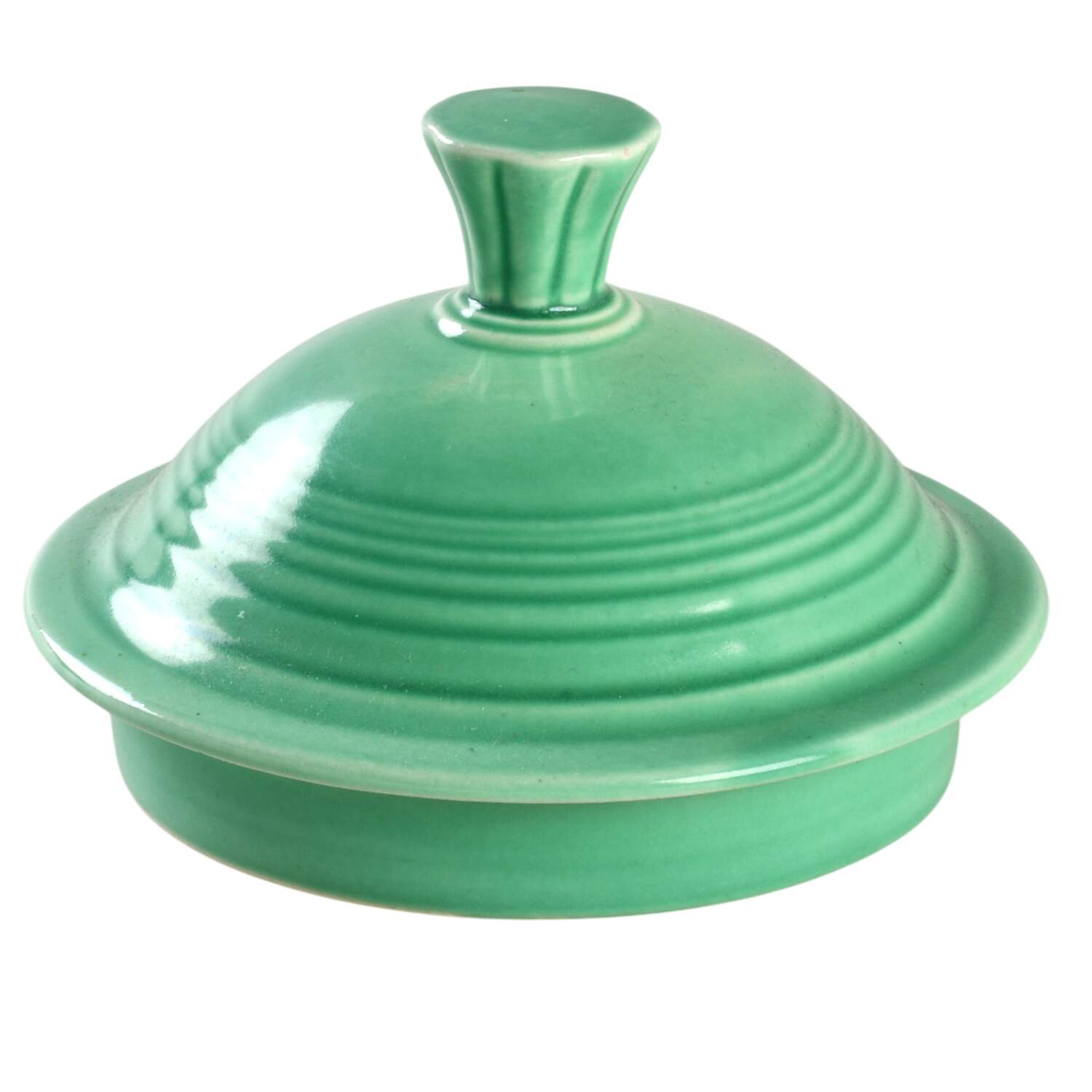 Fiesta Light Green (Older) Lid for Coffee Pot by Homer Laughlin -1