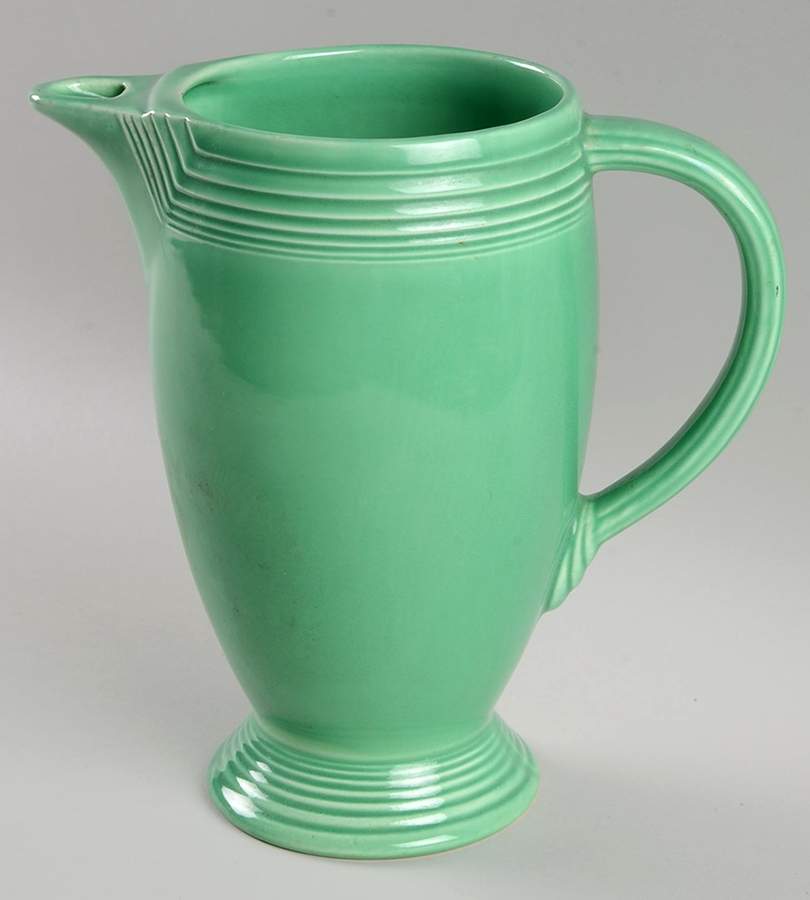 Fiesta Light Green (Older) Coffee Pot No Lid by Homer Laughlin -1