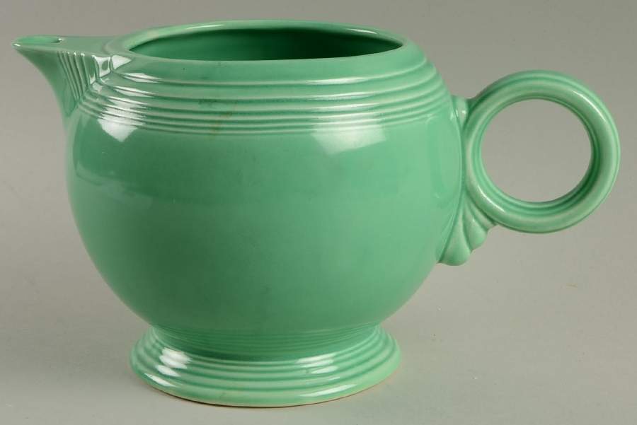 Fiesta Light Green (Older) Large Teapot No Lid by Homer Laughlin -1