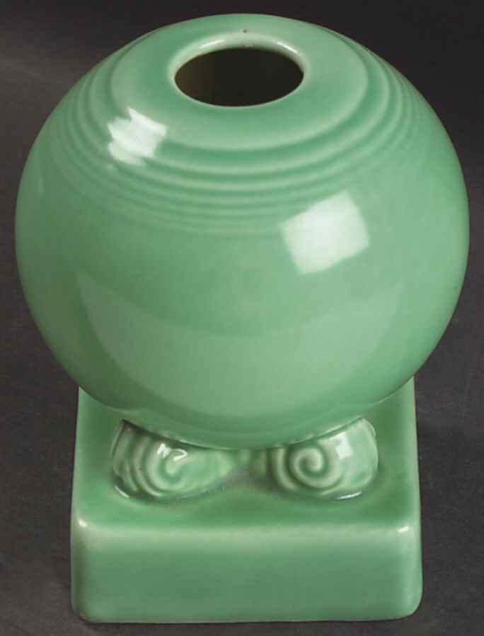 Fiesta Light Green (Older) Bulb Candleholder by Homer Laughlin -1