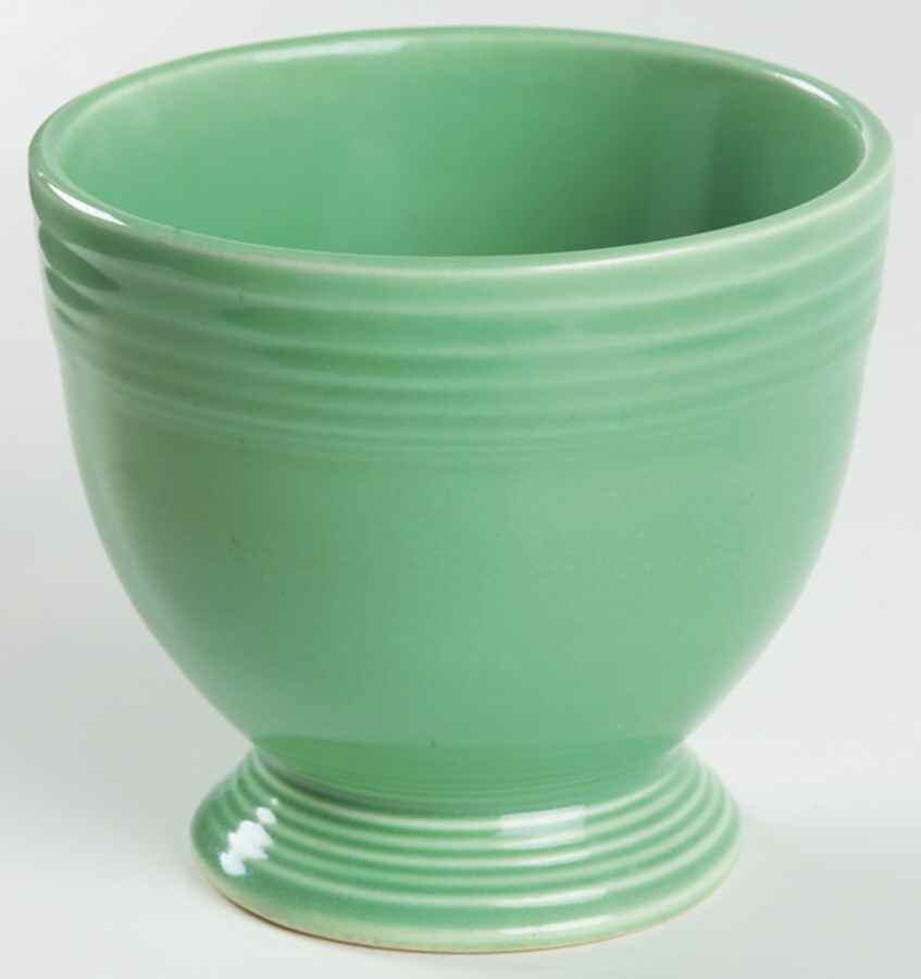 Fiesta Light Green (Older) Single Egg Cup by Homer Laughlin -1