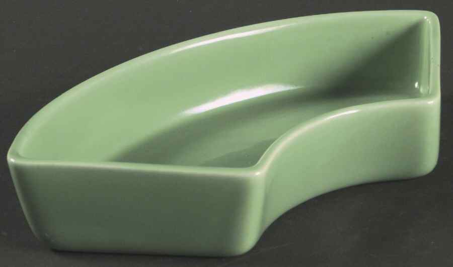 Fiesta Light Green (Older) Side Dish for 6-Piece Relish Set by Homer Laughlin -1
