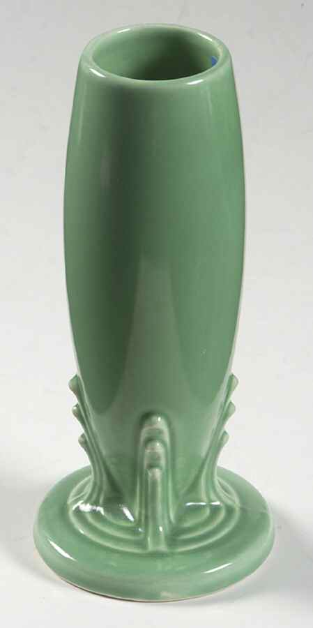 Fiesta Light Green (Older) 6" Bud Vase by Homer Laughlin -1