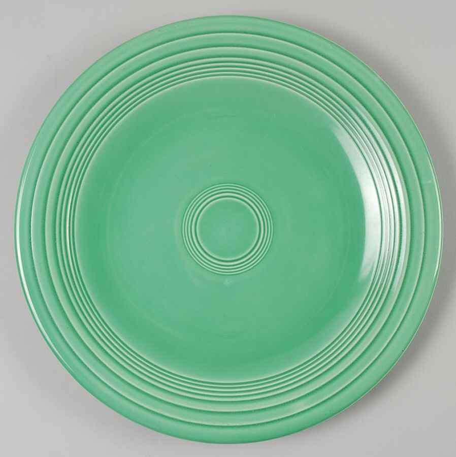 Fiesta Light Green (Older) Dinner Plate by Homer Laughlin -1