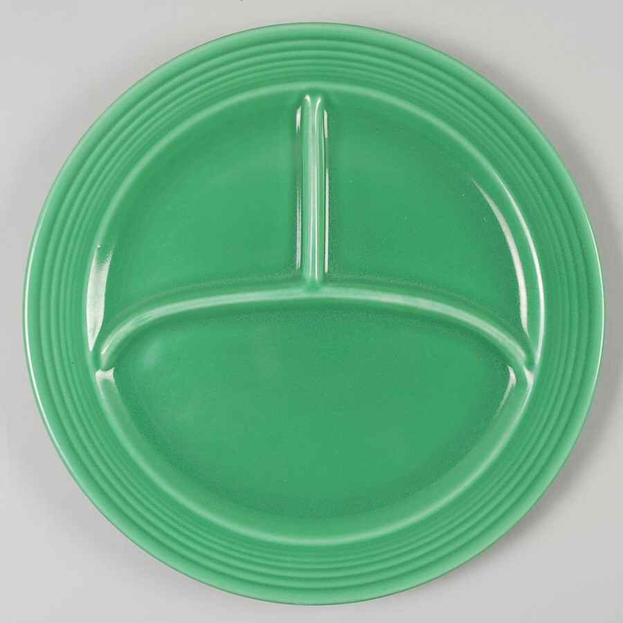 Fiesta Light Green (Older) Grill Plate by Homer Laughlin -1