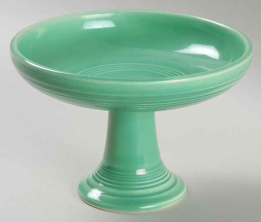 Fiesta Light Green (Older) Sweets Comport by Homer Laughlin -1