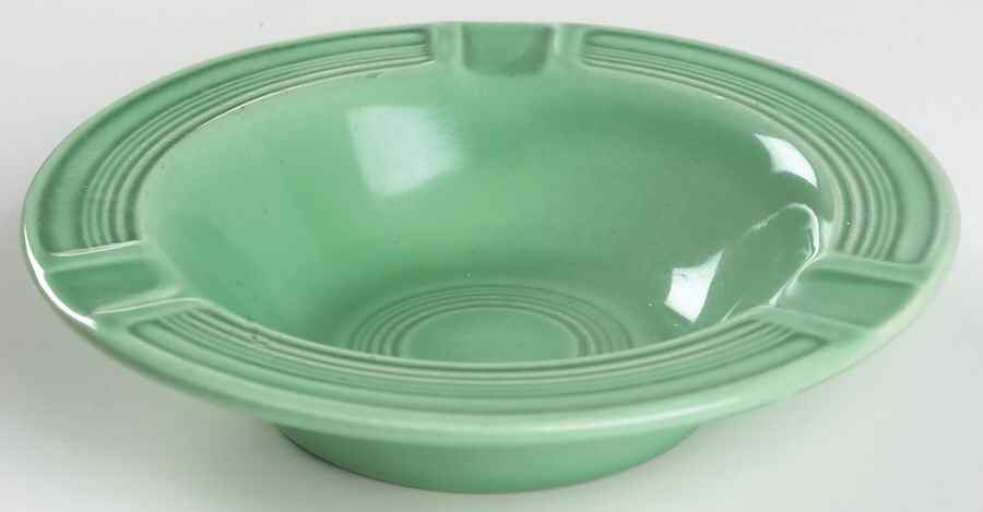 Fiesta Light Green (Older) Small Ashtray by Homer Laughlin -1