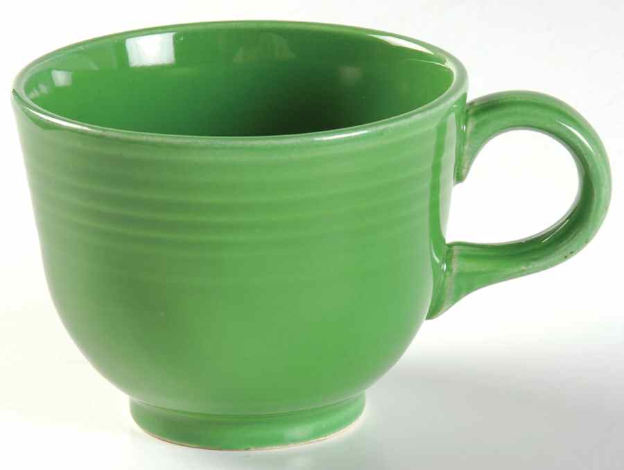 Fiesta Medium Green (Older) Footed Cup by Homer Laughlin -1