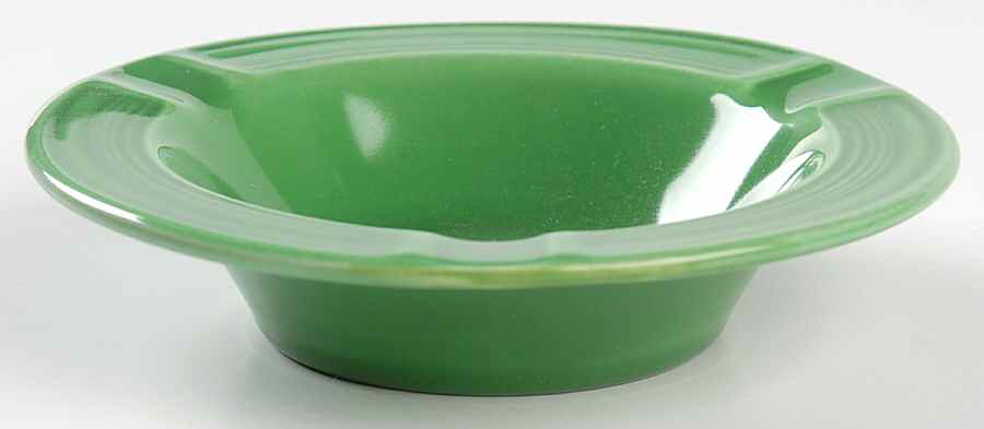 Fiesta Medium Green (Older) Small Ashtray by Homer Laughlin -1