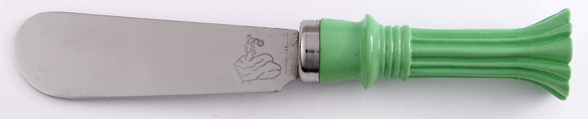 Fiesta Sea Mist Green (Intro 1989) Individual Spreader by Homer Laughlin -1