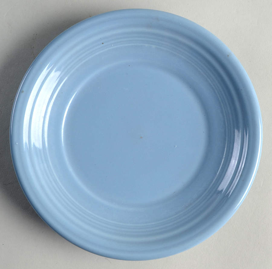 Fiesta Periwinkle Blue (Intro 1989) Underplate for 3" Flower Pot by Homer Laughlin -1