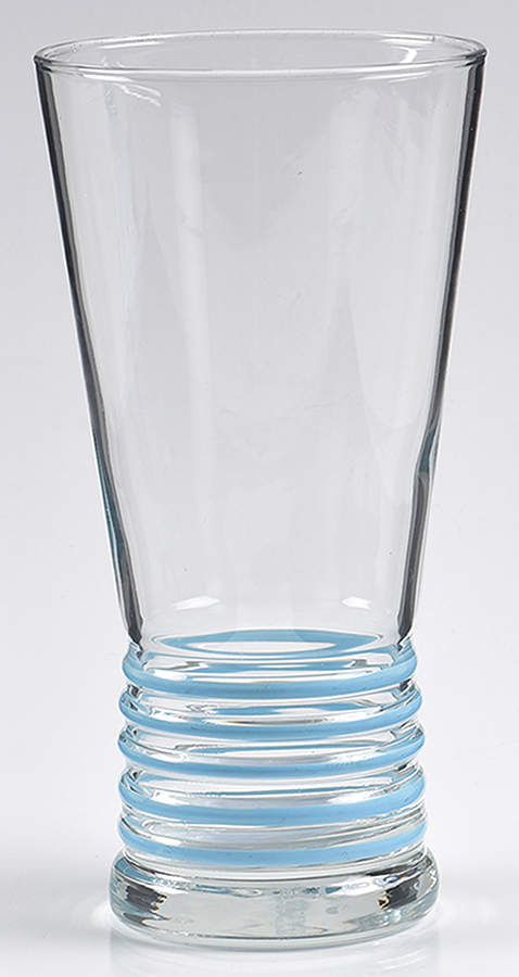 Fiesta Periwinkle Blue (Intro 1989) 16 Oz Glassware Tumbler by Homer Laughlin -1