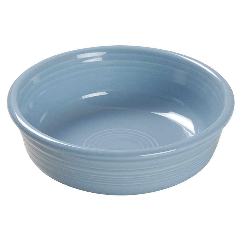 Fiesta Periwinkle Blue (Intro 1989) Coupe Cereal Bowl by Homer Laughlin -1
