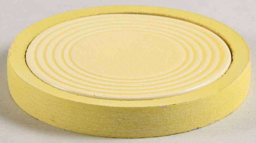 Fiesta Periwinkle Blue (Intro 1989) Coaster by Homer Laughlin -1