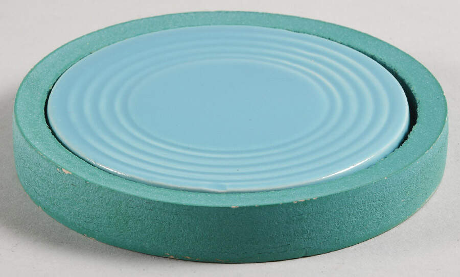 Fiesta Periwinkle Blue (Intro 1989) Coaster by Homer Laughlin -1