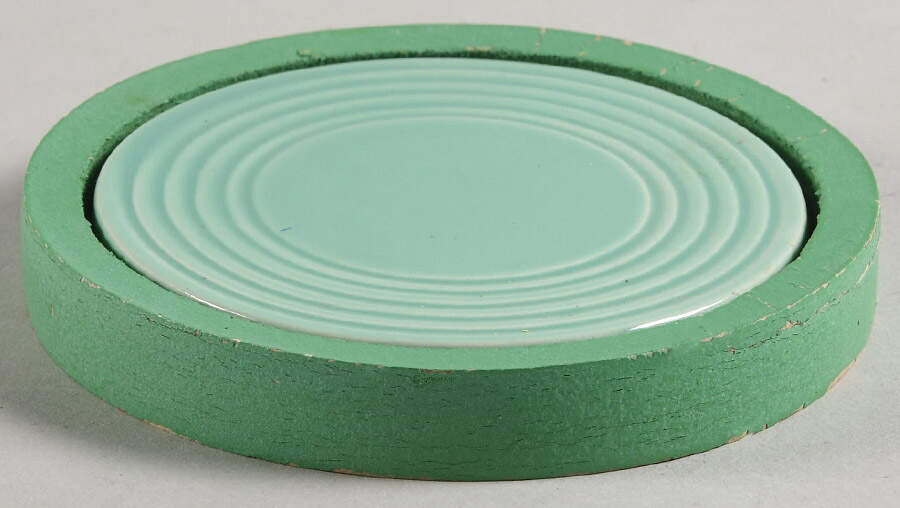 Fiesta Periwinkle Blue (Intro 1989) Coaster by Homer Laughlin -1