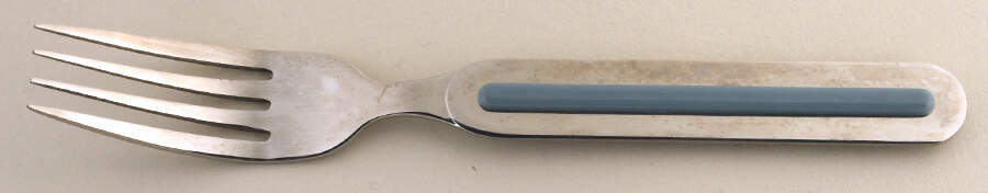 Fiesta Periwinkle Blue (Intro 1989) Individual Salad Fork by Homer Laughlin -1
