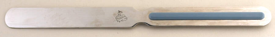 Fiesta Periwinkle Blue (Intro 1989) Small Dinner Knife by Homer Laughlin -1