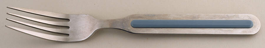 Fiesta Periwinkle Blue (Intro 1989) Dinner Fork (7 1/2" or Larger) by Homer Laughlin -1