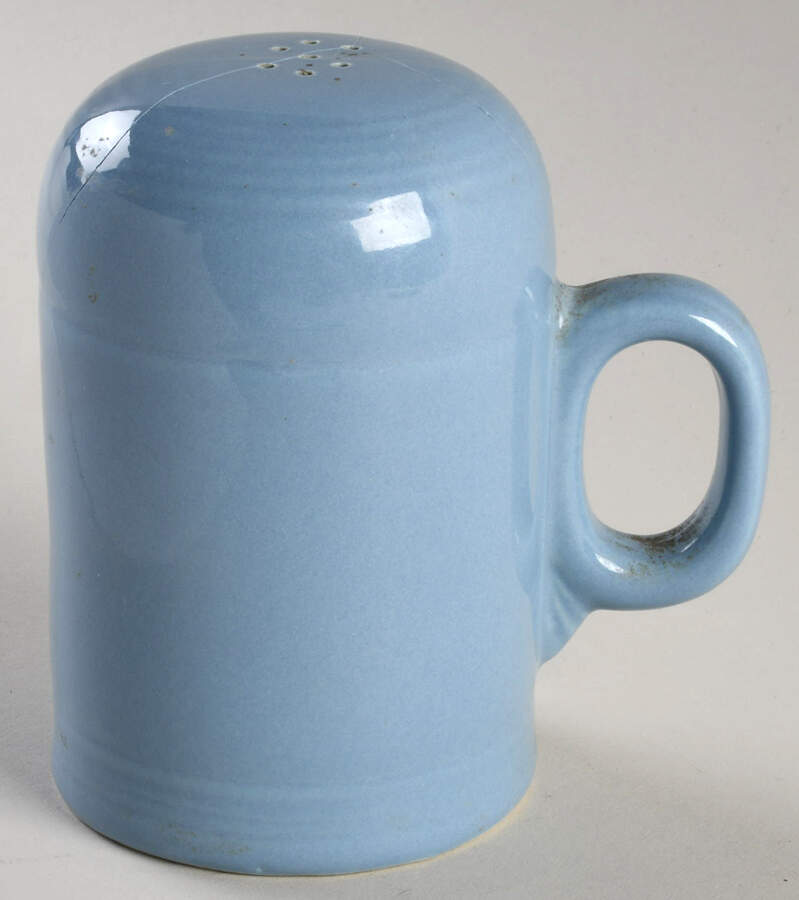 Fiesta Periwinkle Blue (Intro 1989) Stove Top Salt Shaker by Homer Laughlin -1