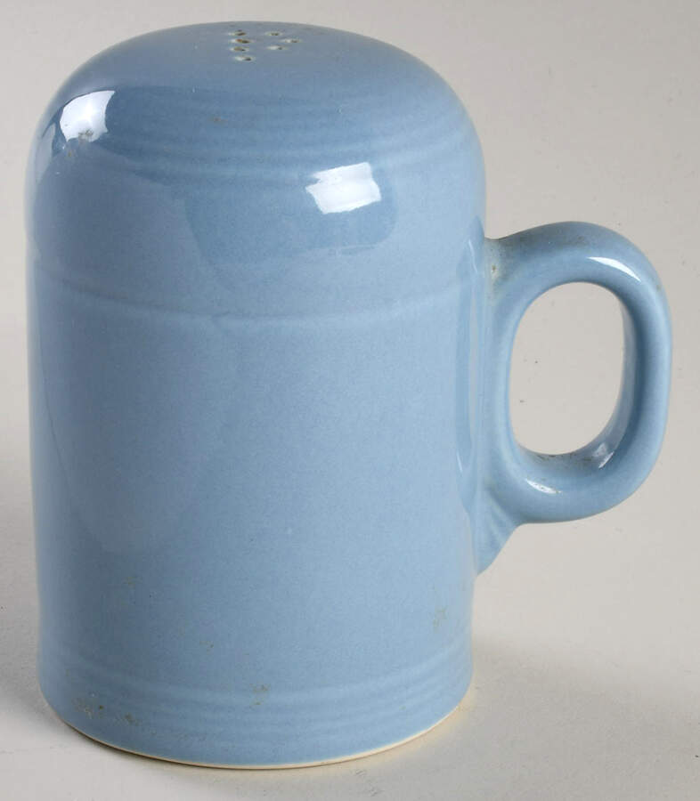 Fiesta Periwinkle Blue (Intro 1989) Stove Top Pepper Shaker by Homer Laughlin -1