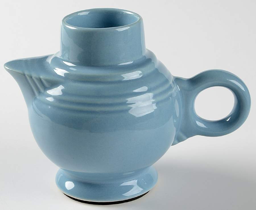 Fiesta Periwinkle Blue (Intro 1989) Hurricane Votive No Globe by Homer Laughlin -1