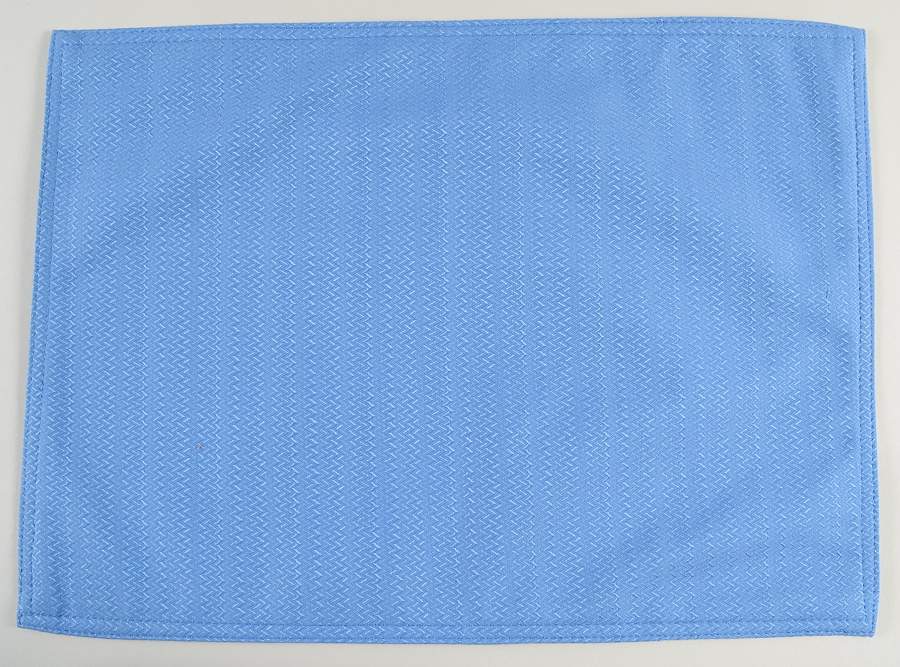 Fiesta Periwinkle Blue (Intro 1989) Microfiber Placemat by Homer Laughlin -1