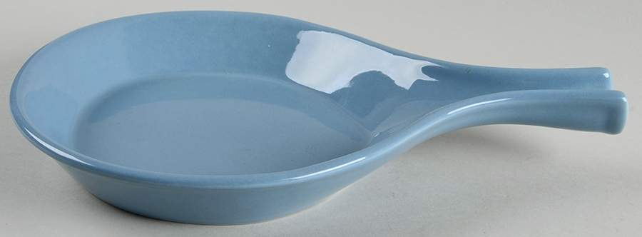 Fiesta Periwinkle Blue (Intro 1989) Open Skillet by Homer Laughlin -1