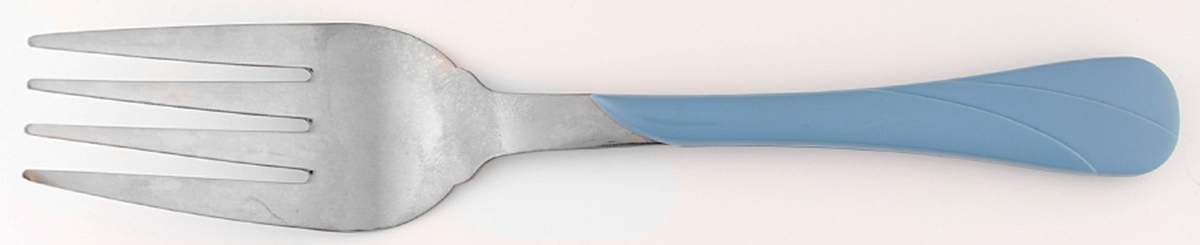 Fiesta Periwinkle Blue (Intro 1989) Cold Meat Fork by Homer Laughlin -1