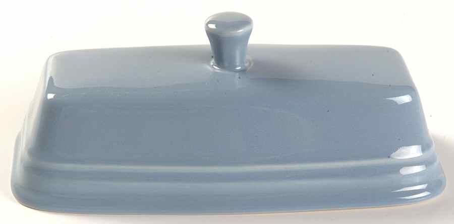 Fiesta Periwinkle Blue (Intro 1989) Lid for 1/4 Lb Butter by Homer Laughlin -1