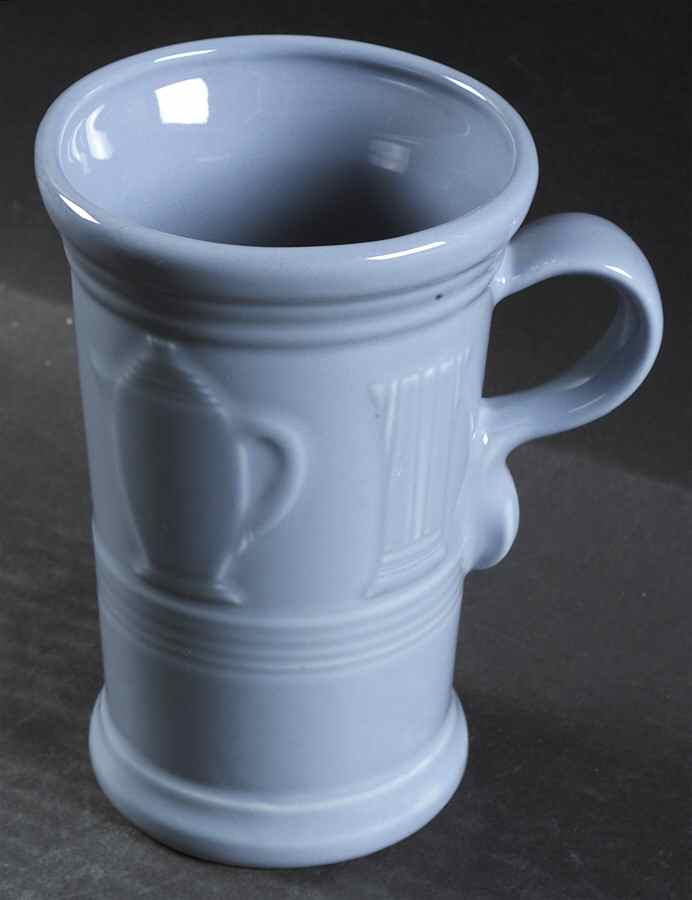Fiesta Periwinkle Blue (Intro 1989) Cappuccino Mug by Homer Laughlin -1