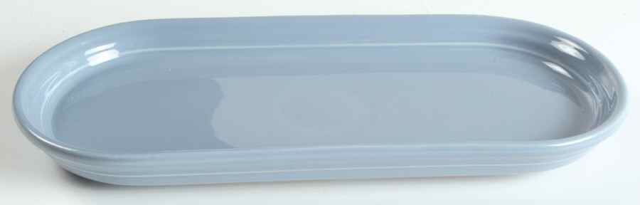 Fiesta Periwinkle Blue (Intro 1989) 13" Oblong Tray by Homer Laughlin -1