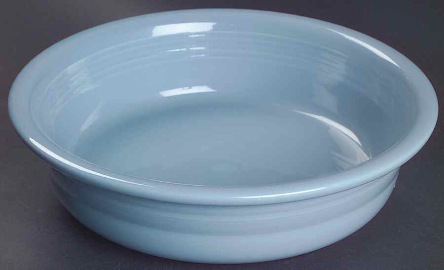 Fiesta Periwinkle Blue (Intro 1989) 10" Large Salad Serving Bowl by Homer Laughlin -1