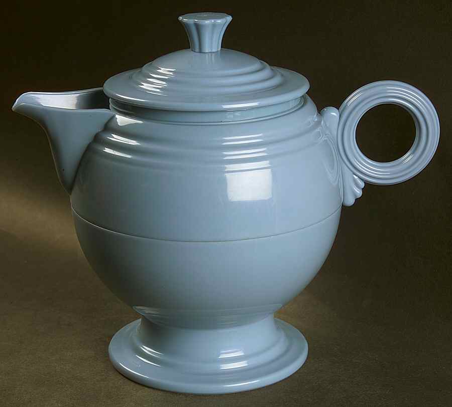 Fiesta Periwinkle Blue (Intro 1989) Plastic Thermos/Carafe & Lid by Homer Laughlin -1