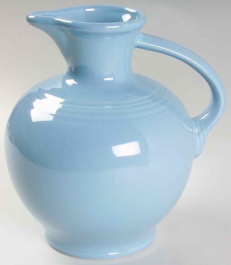 Fiesta Periwinkle Blue (Intro 1989) Open Carafe by Homer Laughlin -1