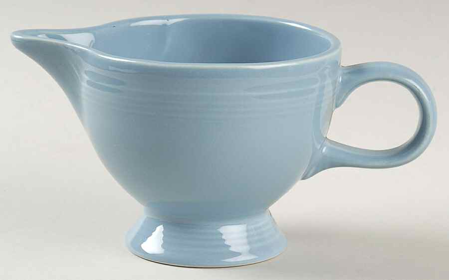 Fiesta Periwinkle Blue (Intro 1989) Individual Creamer by Homer Laughlin -1