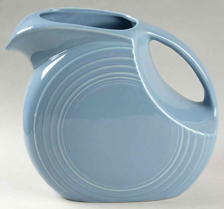 Fiesta Periwinkle Blue (Intro 1989) 64 Oz Pitcher by Homer Laughlin -1