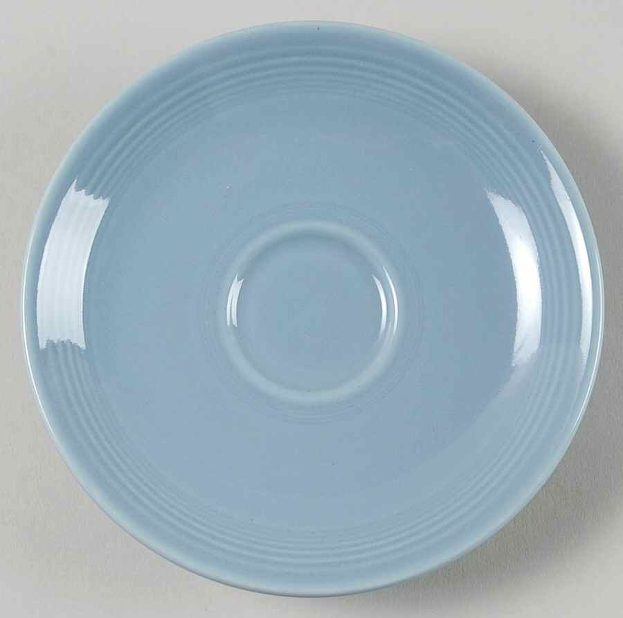 Fiesta Periwinkle Blue (Intro 1989) Saucer for Demitasse Cup by Homer Laughlin -1