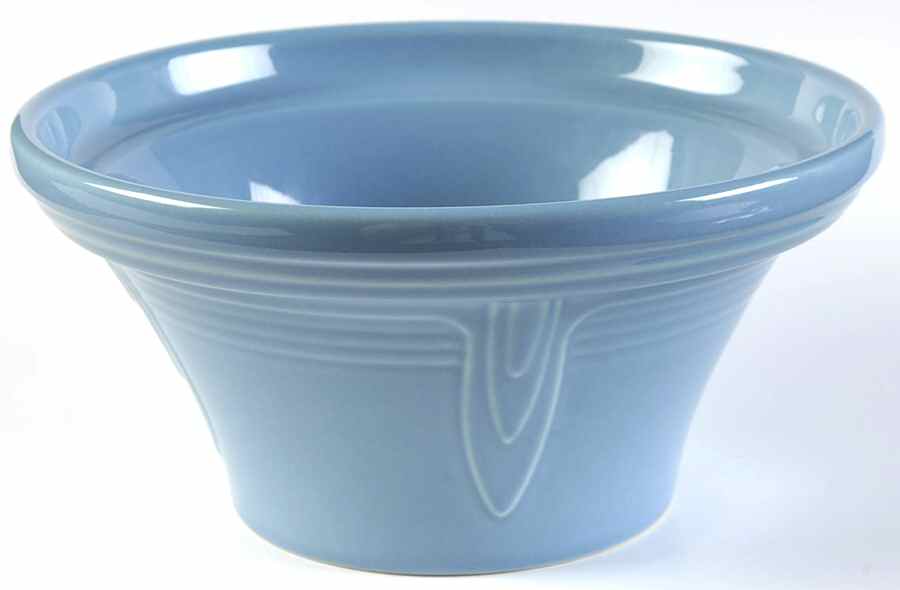 Fiesta Periwinkle Blue (Intro 1989) Hostess Bowl by Homer Laughlin -1